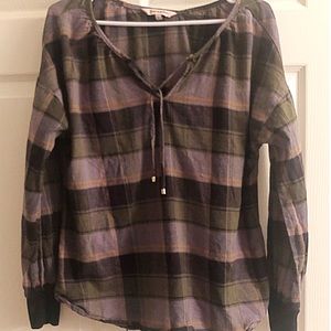 Women’s Juicy Couture Long Sleeved Flannel Shirt S